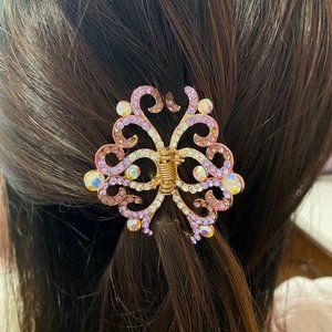 Crystal Hair Claw Clip